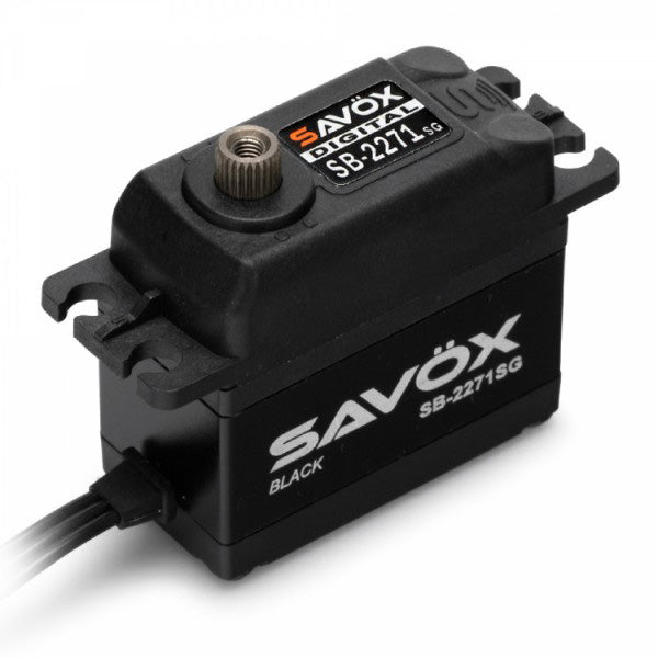 SAVSB2271SG-BE Servo numérique sans balais haute tension édition noire 0,065 s / 277 oz à 7,4 V
