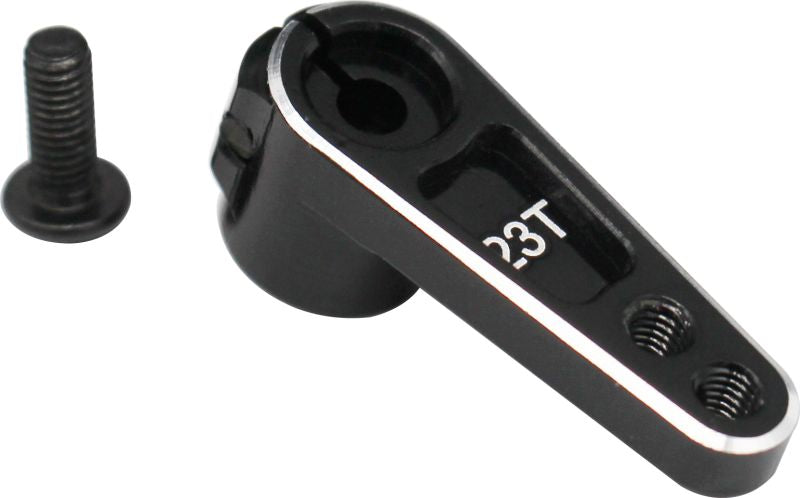SH23TH01 Bras de servo décalé en aluminium de 5 mm, 23 cannelures