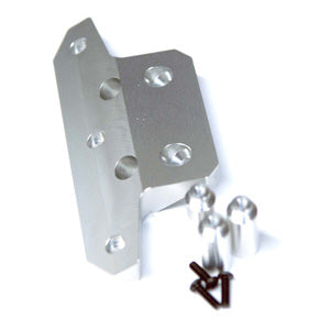 SPTST9420S  Aluminum Heavy Duty Front Bumper, Silver, for Traxxas Drag Slash