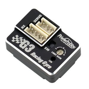 PHBPHG3 G3 Caja de aluminio Micro dirección de doble ganancia Gyro sintonizado Kyosho Mini-Z Peso súper liviano y tamaño compacto