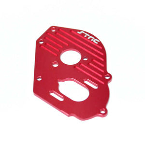 SPTST9490R  Aluminum Heat-Sink Finned Motor Plate, Red, for Traxxas Drag Slash