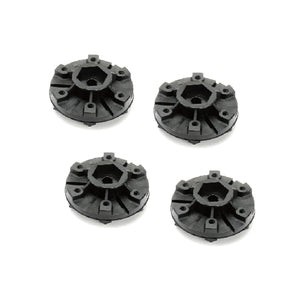 JKO7303B1 Adaptateurs de roue 1/10 SC 12 mm, décalage de 0", étroit pour Traxxas Slash 2WD arrière, Slash 4WD avant et arrière (4)