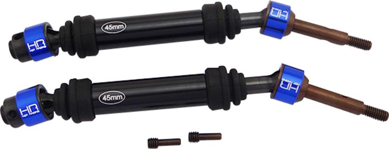 Essieux cannelés arrière en métal léger SLF288RCR Traxxas Sla/Sta 4x4