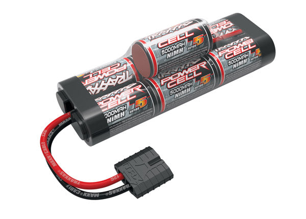 2961X Traxxas Series 5 Power Cell 5000mAh 8.4V NiMH iD Plug Hump