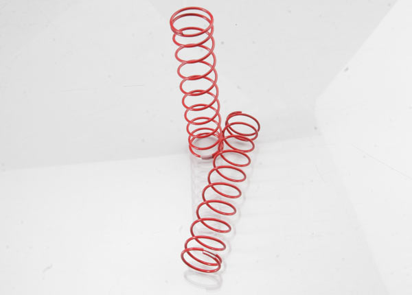3757r Resortes Traxxas (traseros) (rojos) (2)