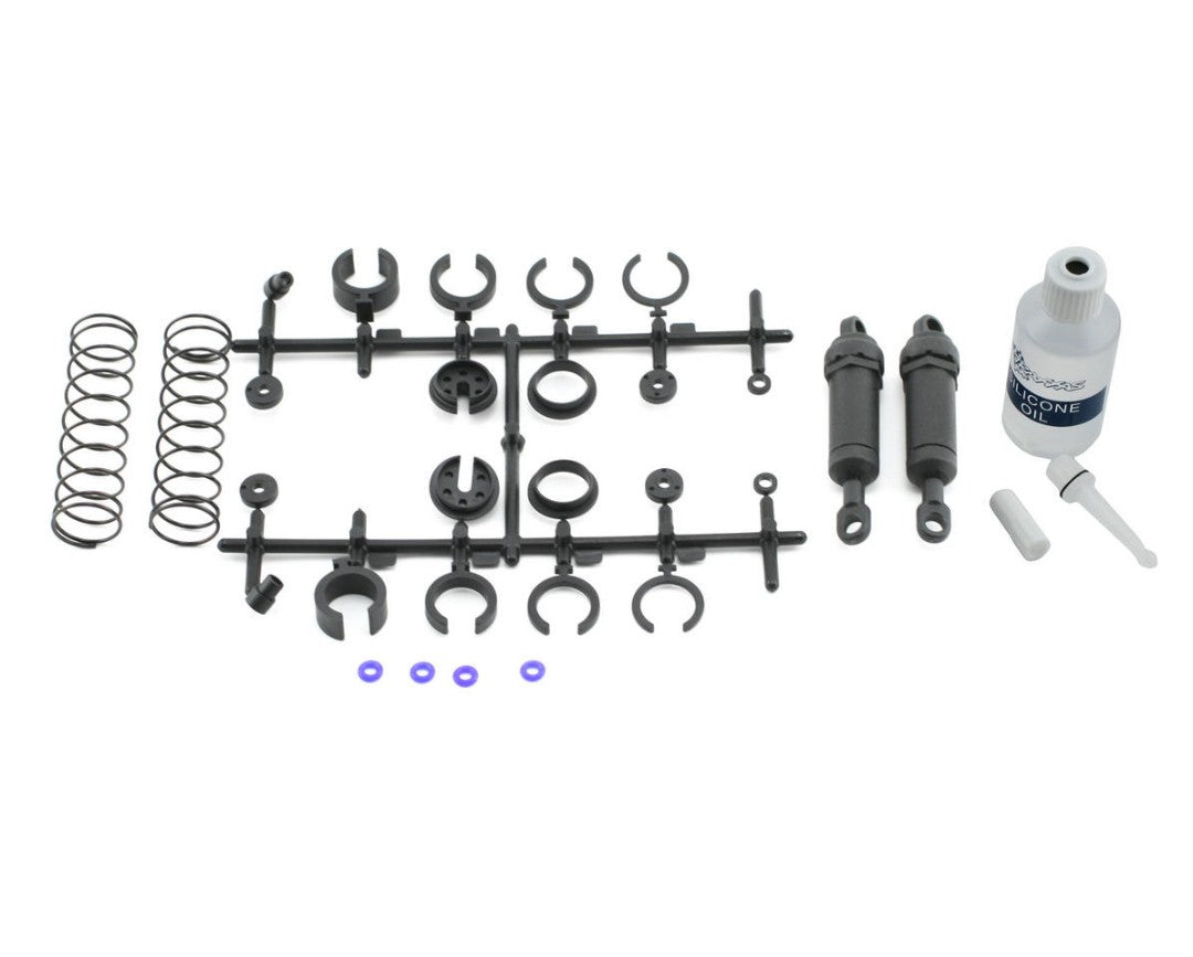 3760 Ultra Shocks (negro) (largo) (completo con resortes y espaciadores de precarga de resorte) (delantero) (2)