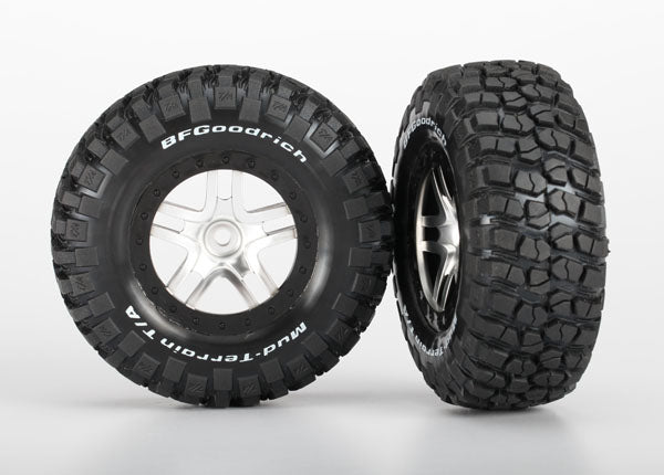 6873X Tires & wheels, assembled, glued
