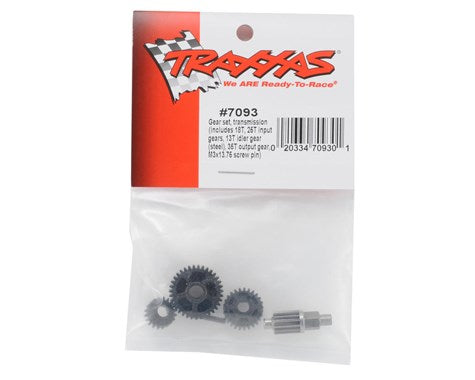 7093 Traxxas 1/16 Ensemble d'engrenages de transmission