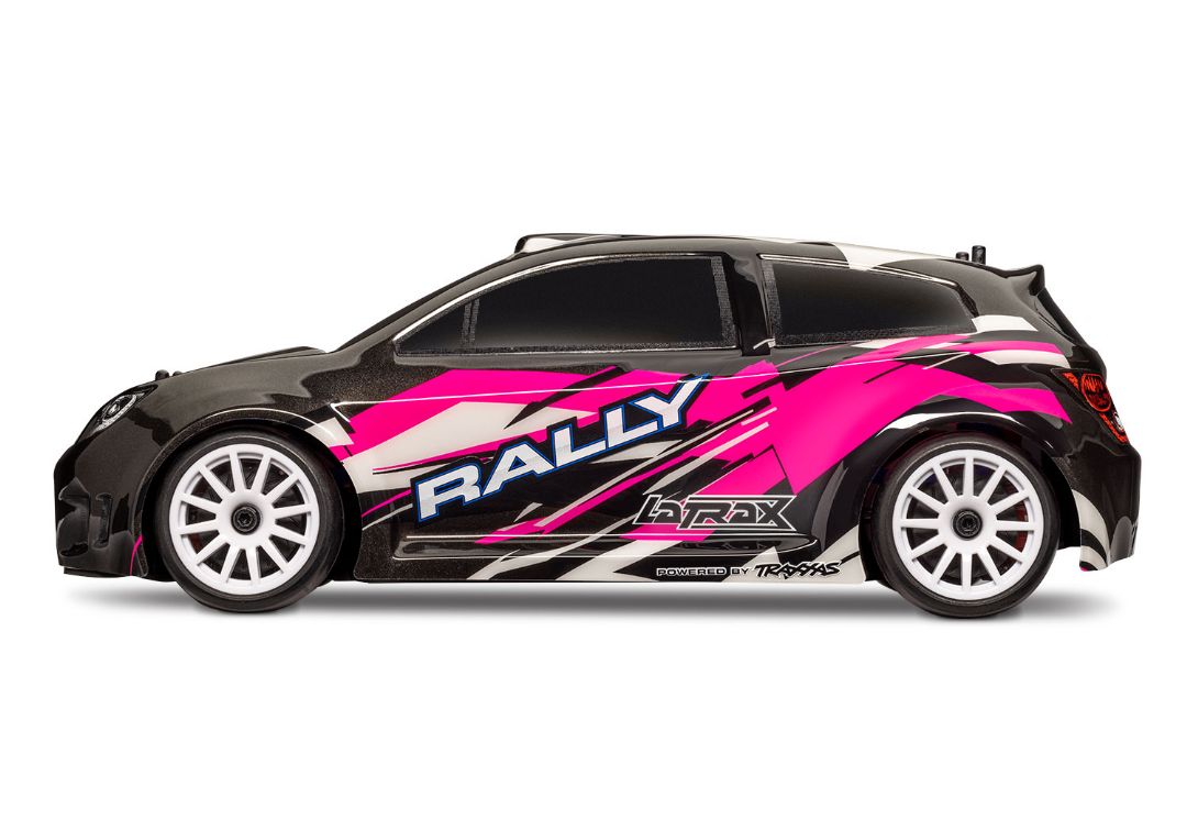 75054-5BLACK Traxxas LaTrax Rally 1/18 4WD RTR Rally Racer Black