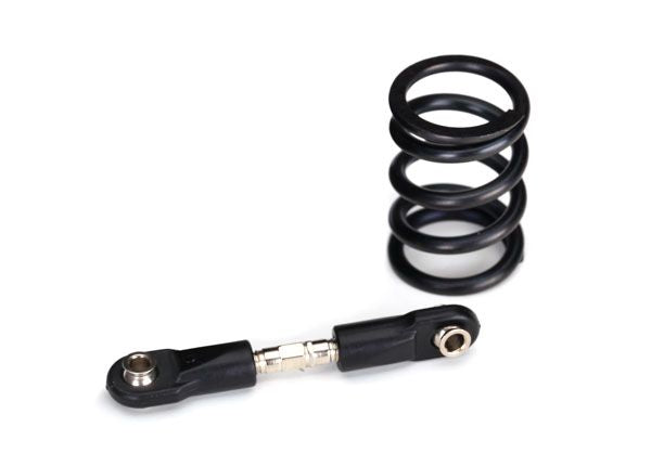 7746X Biellette de direction Traxxas, acier/ressort de sauvegarde de servo, robuste