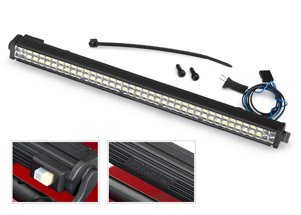 Barra de luces LED 8025 Traxxas (rígida), TRX-4 (se requiere TRA8028)