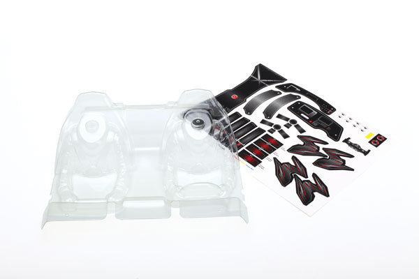 8512 Traxxas UDR Interior, clear (unpainted)