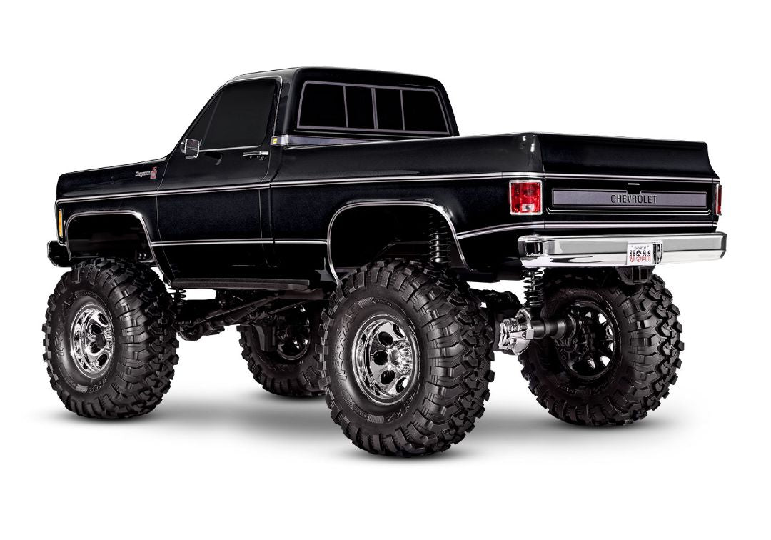 92056-4BLACK Traxxas TRX4 Chevrolet K10 Cheyenne Edición High Trail Negro