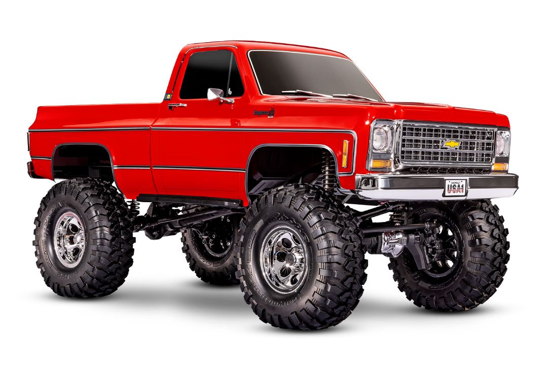 92056-4RED Traxxas TRX4 Chevrolet K10 Cheyenne High Trail Edition RED