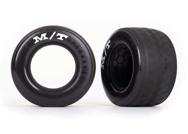 9471 Neumáticos Traxxas, traseros (2)/insertos moldeados (2) 9471