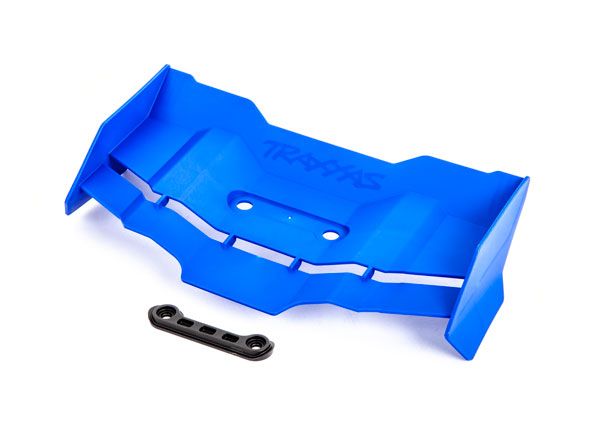 9517X Traxxas Aile/rondelle d'aile (bleu)