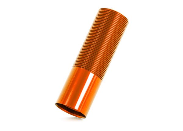 9665t Carrocería Traxxas, amortiguador GT-Maxx (aluminio, anodizado naranja) (largo) (1) 9665T