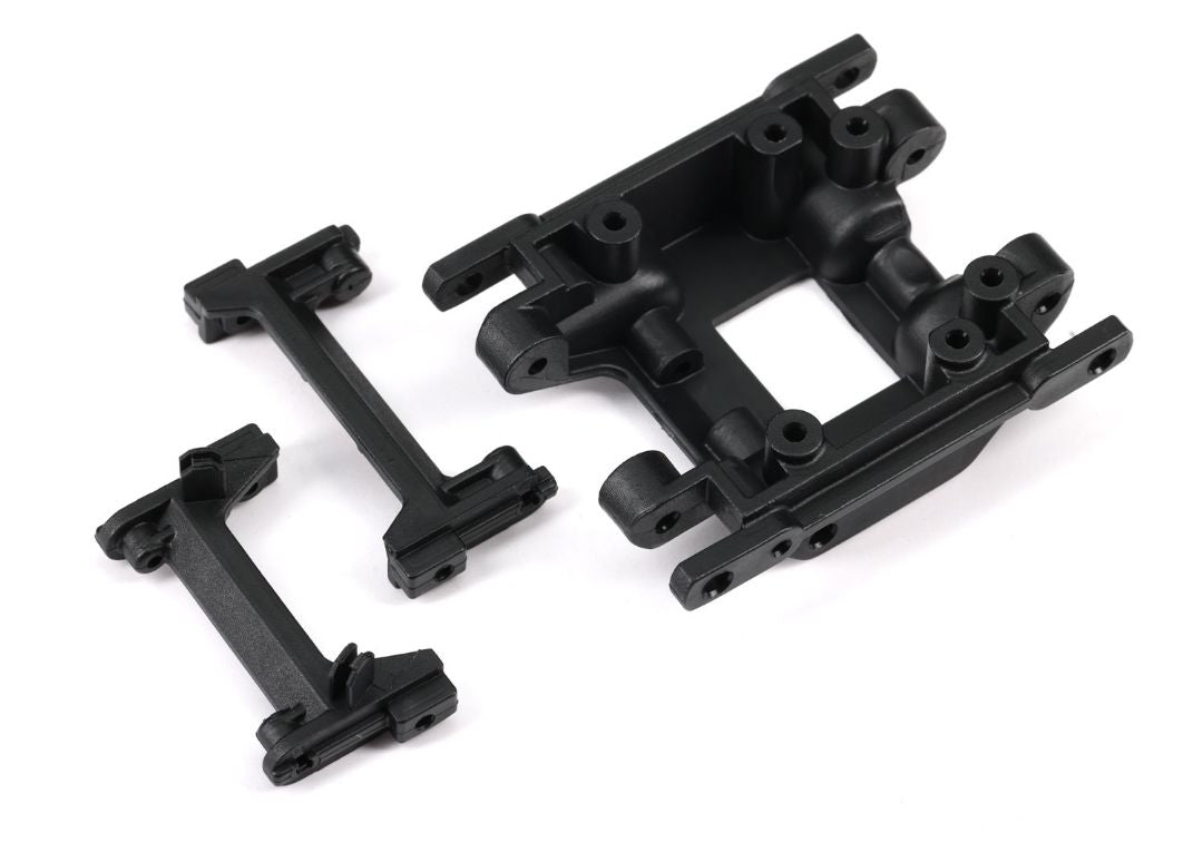 9736 Traxxas Skidplate, montaje central/parachoques, montaje delantero/parachoques