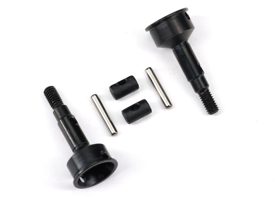 9753 Traxxas Stub Axle, Front (2)/ Cross Pins (2)/ Drive Pins (4)