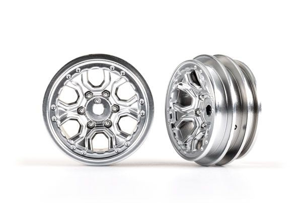 9770 Traxxas Wheels, 1.0" (Statin Chrome) (2)