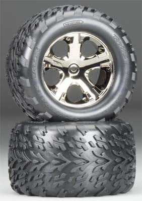 3668A All-Star Blk Chrm Whls Talon Tires