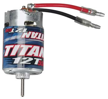 Moteur Traxxas Titan 3785 de taille 550 (12T)