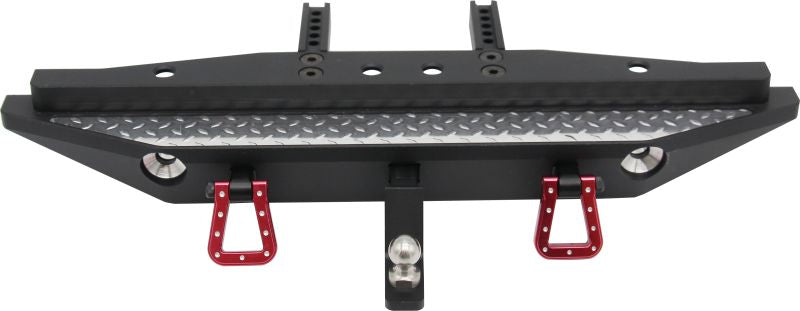 TRXF03ERP01 Parachoques trasero de diamante de aluminio (2) - TRX-4