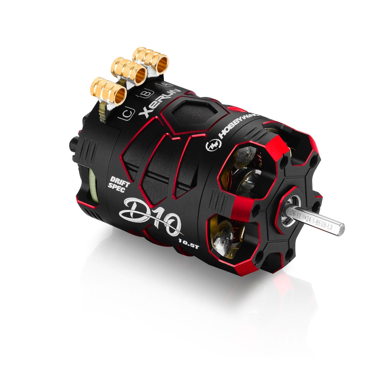 Motor de deriva Hobbywing Xerun D10 - 10,5 T (4600 kv) - 13,5 T (2900 kv)
