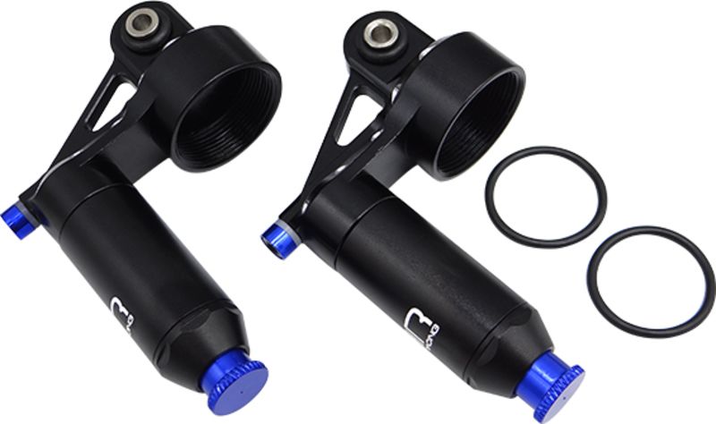 Kit de mise à niveau d'amortisseur de réservoir en aluminium XMX156R01 (2) Traxxas X-Maxx