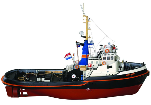 150-0516 BIL516 BANCKERT-OCEAN TUG (P/RC) (1:50) (42x65x16)