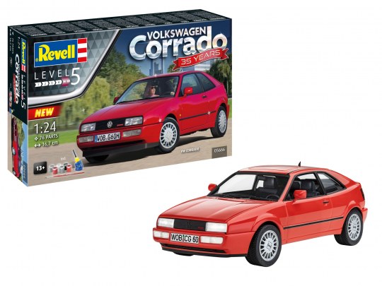 RVG5666 Revell VW CORRADO 35 AÑOS (1/24) SET DE REGALO