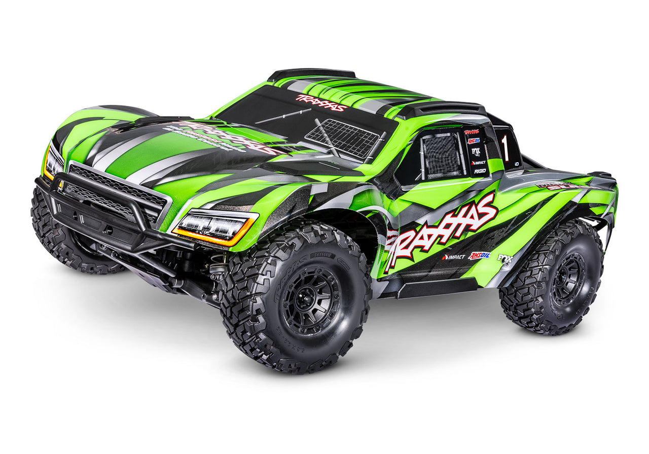 102076-4GREEN Traxxas Maxx Slash 1/8 4WD sans balais - Vert