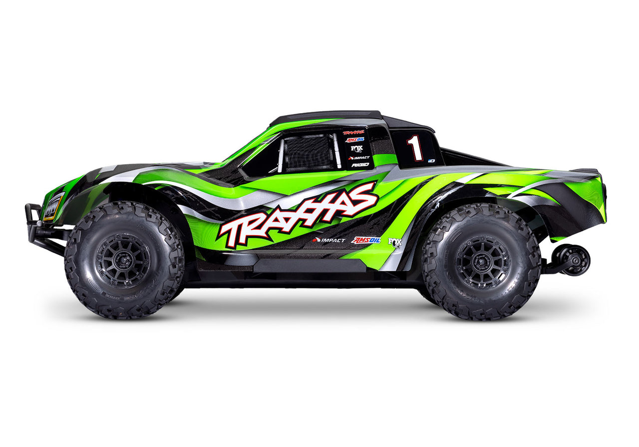 102076-4GREEN Traxxas Maxx Slash 1/8 4WD Brushless - Green [ ETA in-store 22-03-2024 / online : 05-04-24 ]