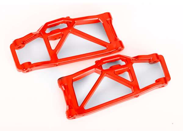 10230-RED Bras de suspension Traxxas, inférieurs, rouges (2) 