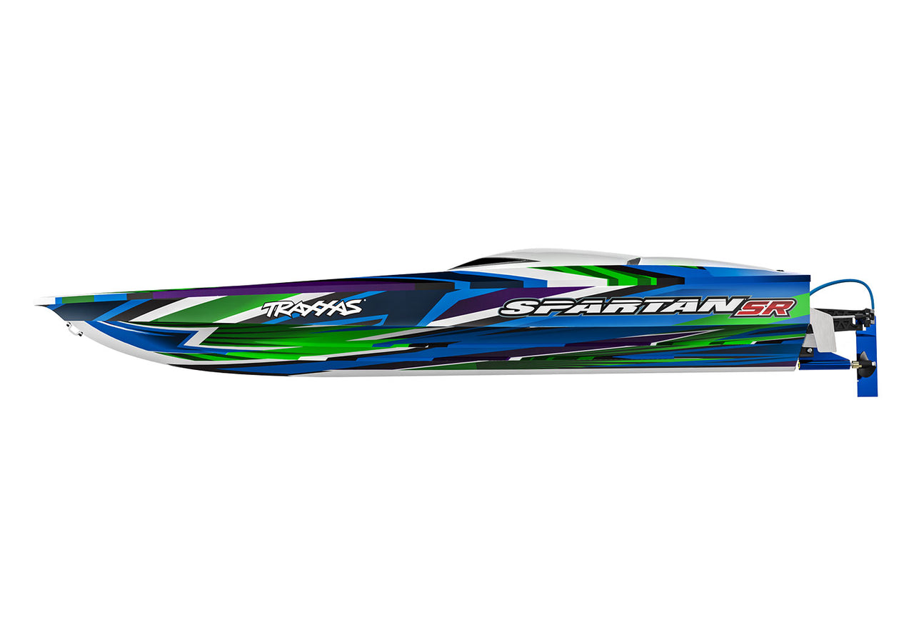 103076-4GREEN Traxxas Spartan SR 36" Race Boat with Self-Righting - Green [In-store:April 12th/Online:April 26th]
