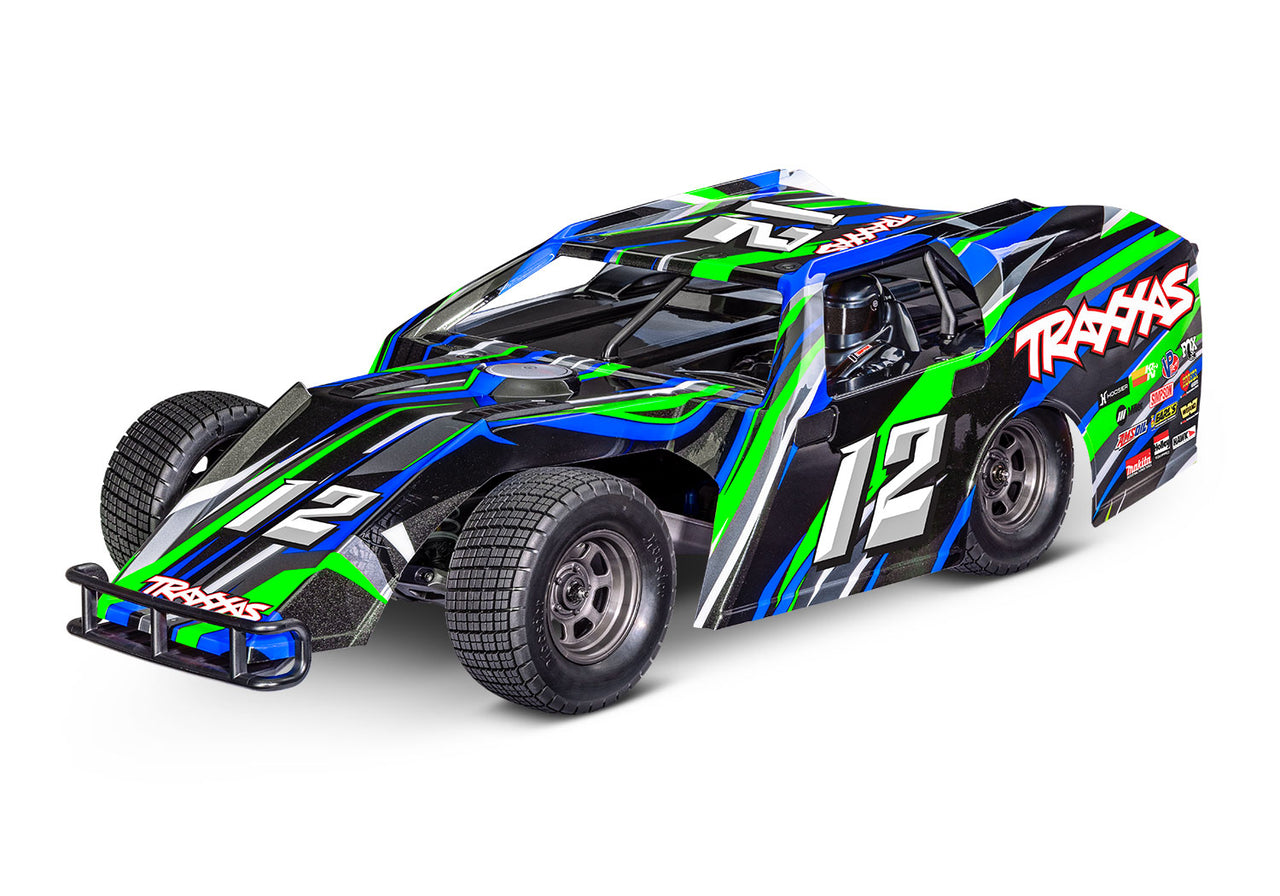 104354-74 Traxxas 1/10 Modified BL-2S with Clipless Body - Green