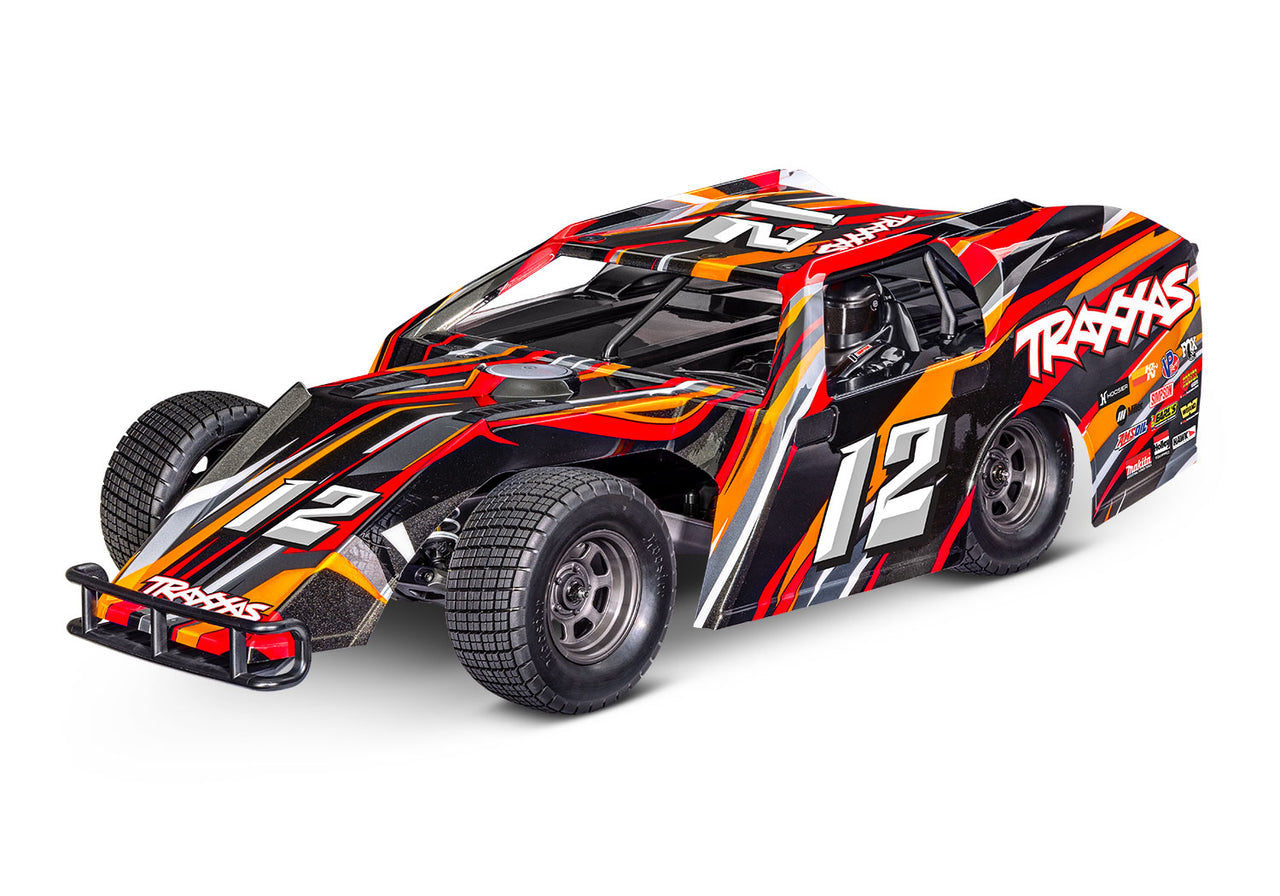 104354-74 Traxxas 1/10 Modified BL-2S with Clipless Body - Orange