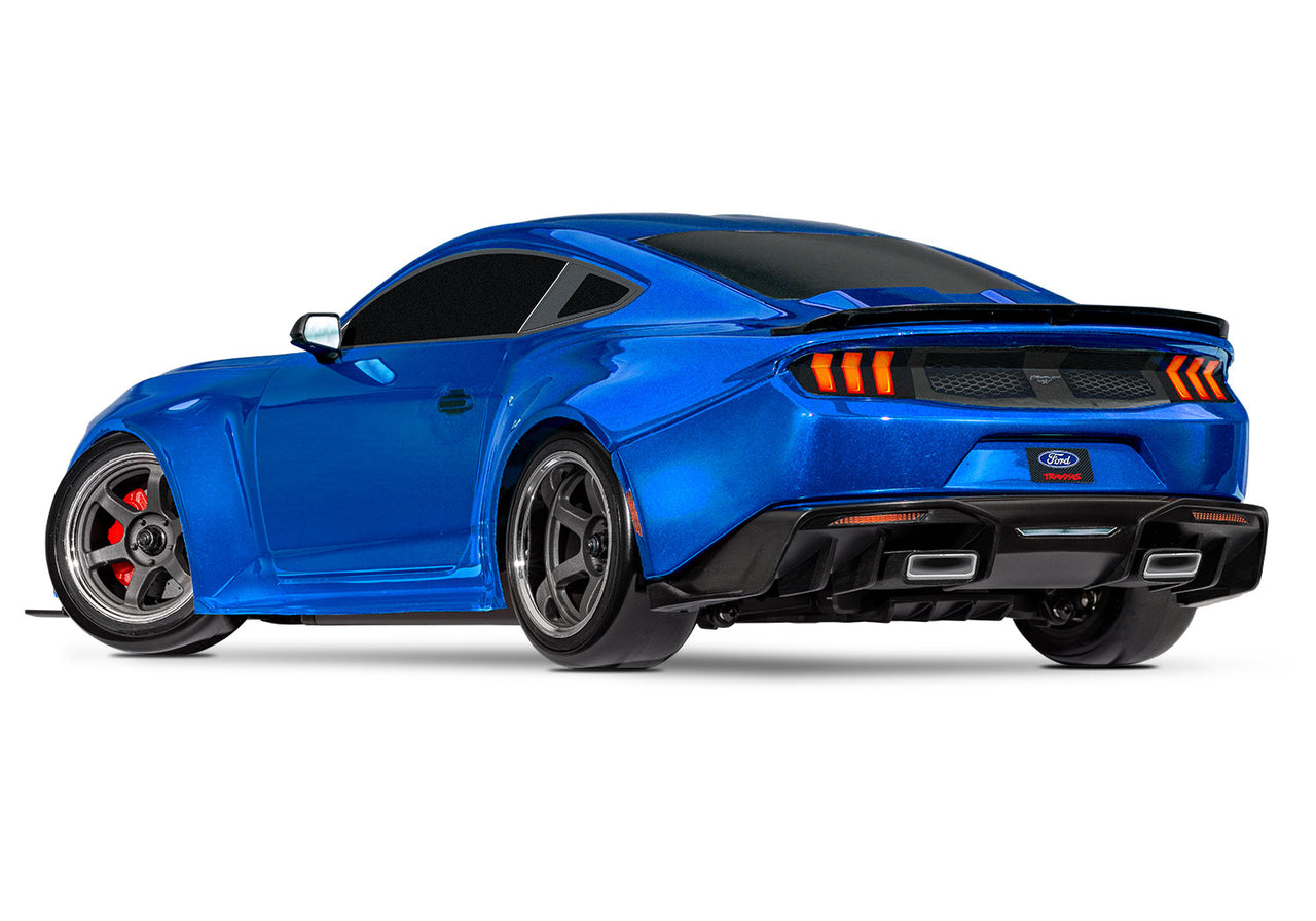 105237-4 Traxxas 4-Tec 2024 Ford Mustang Drift - Blue