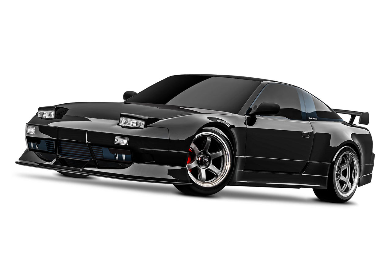 105247-4BLACK Traxxas 1/10 4-Tec Drift Nissan 240SX RWD RTR - Black