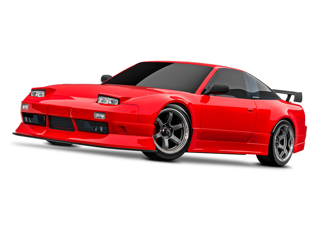 105247-4RED Traxxas 1/10 4-Tec Drift Nissan 240SX RWD RTR - Red