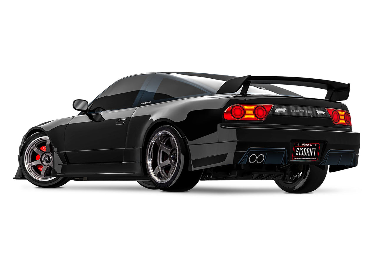 105247-4BLACK Traxxas 1/10 4-Tec Drift Nissan 240SX RWD RTR - Black