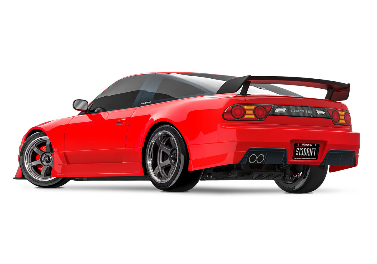 105247-4RED Traxxas 1/10 4-Tec Drift Nissan 240SX RWD RTR - Red