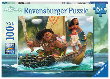 Puzzle 100 pièces XXL Vaiana et Maui