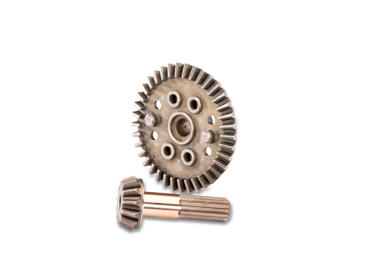 10878 Traxxas Ring gear differential/pinion/differential Front 13/37