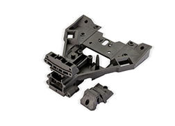 10934 Traxxas Bulkhead, front (lower)/ cap