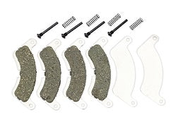 10956 Traxxas Brake pads/ return spring, front/ 3x20mm screw pins (4)