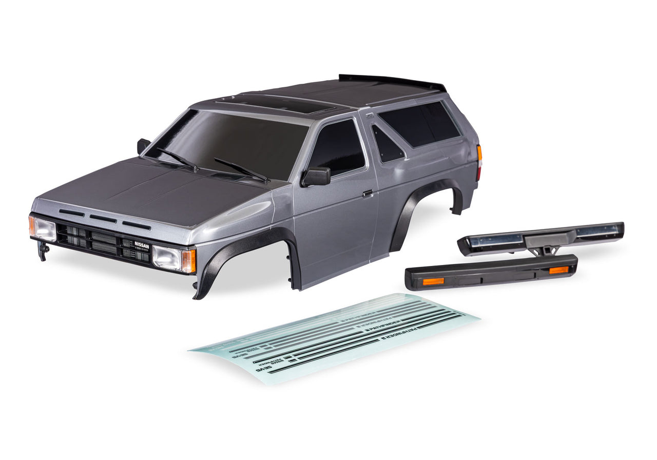 11011-SLVR Traxxas Body, 1988 Nissan Pathfinder complete - silver