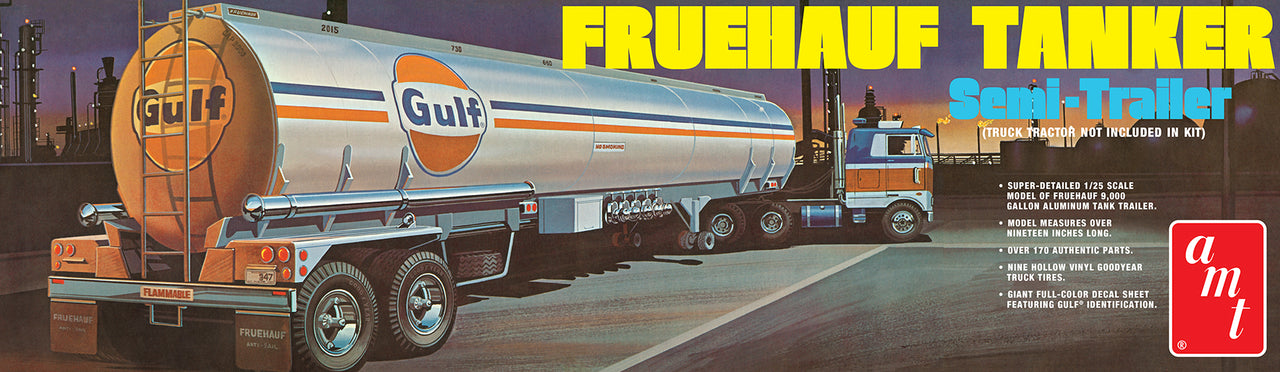 118-1354 AMT 1354 FRUEHAUF TANKER GULF 1:25