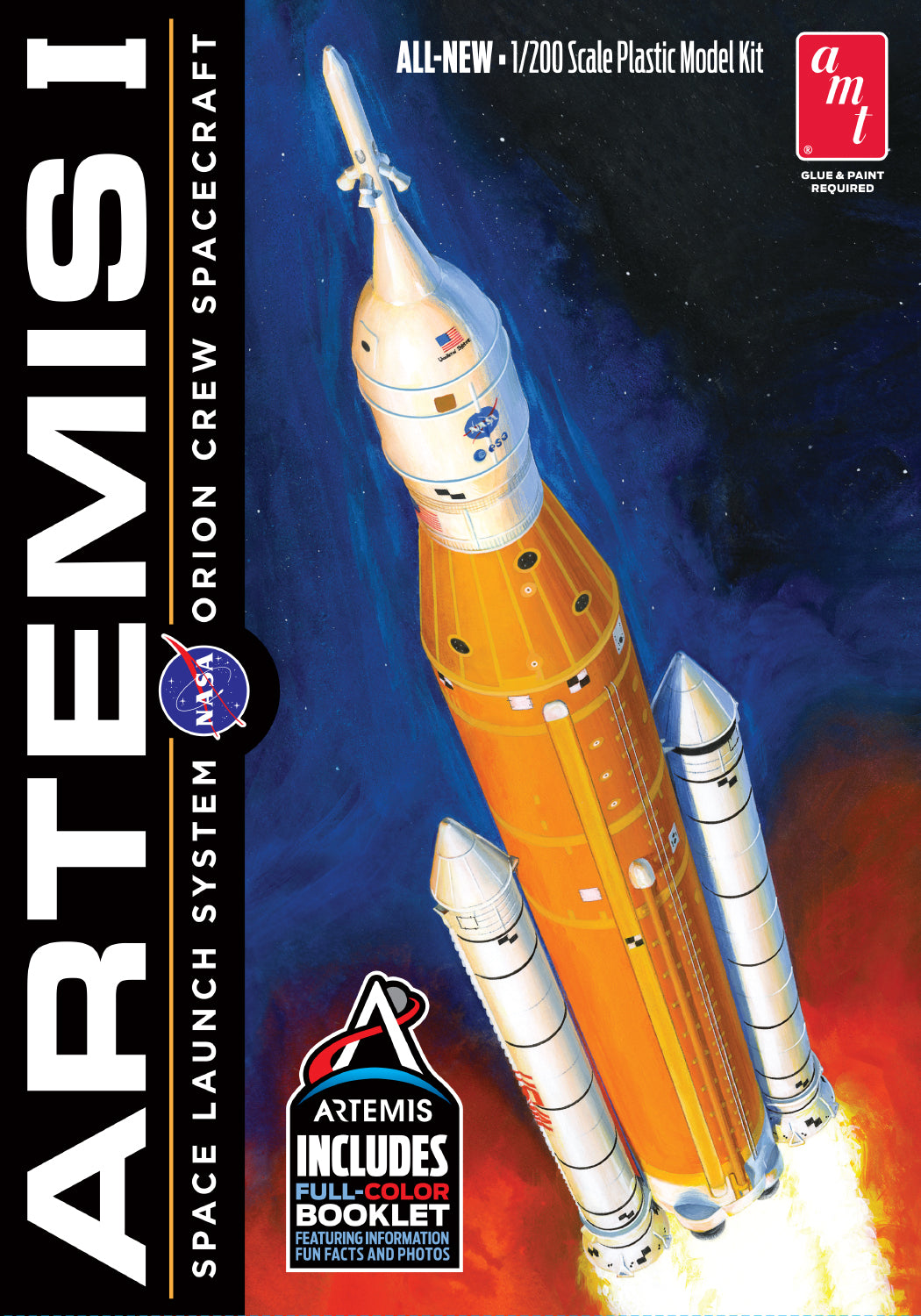 118-1423 AMT NASA ARTEMIS-1 ROCKET (1/200)