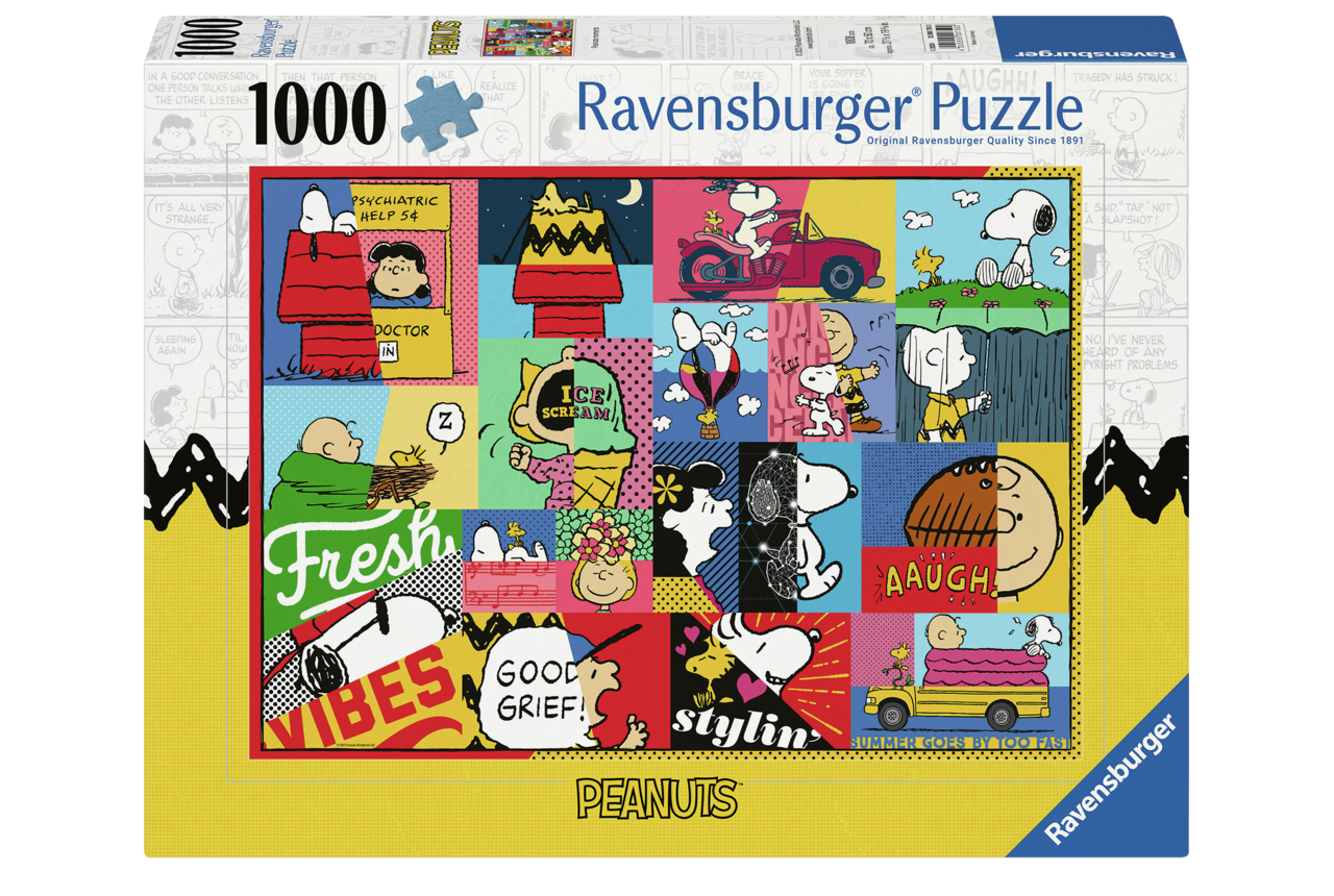 Puzzle 1000 pièces Peanuts Moments
